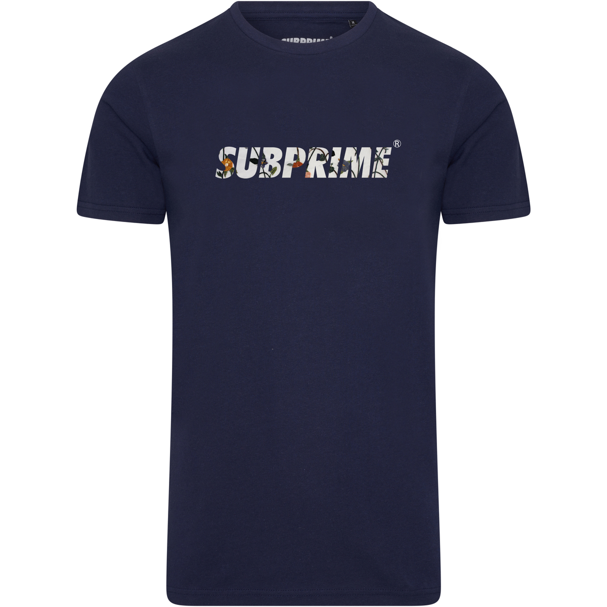 Abbigliamento T-shirt maniche corte Subprime Shirt Flower Navy Blu