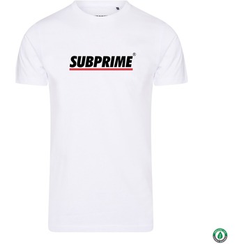 Abbigliamento T-shirt maniche corte Subprime Shirt Stripe White Bianco