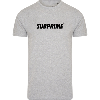 Abbigliamento Uomo T-shirt maniche corte Subprime Shirt Basic Grey Grigio