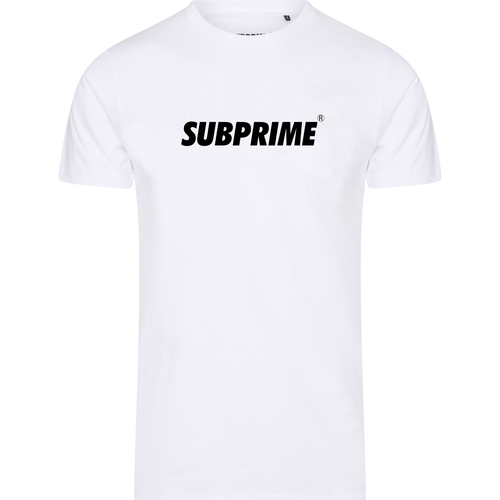 Abbigliamento Uomo T-shirt maniche corte Subprime Shirt Basic White Bianco