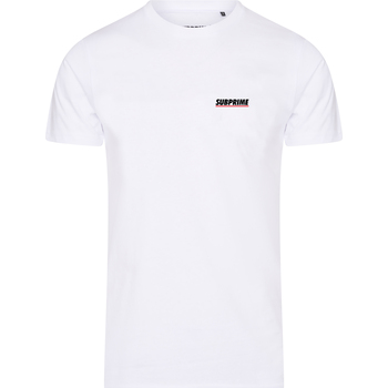 Subprime Shirt Chest Logo White Bianco