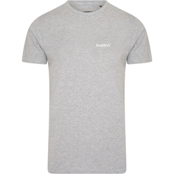 Abbigliamento Uomo T-shirt maniche corte Ballin Est. 2013 Small Logo Shirt Grigio