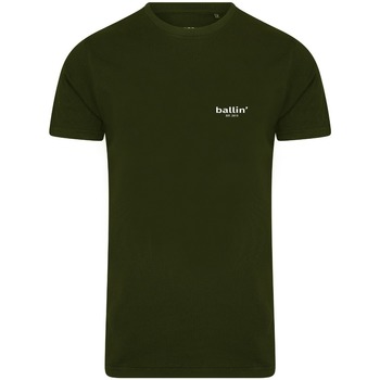Abbigliamento Uomo T-shirt maniche corte Ballin Est. 2013 Small Logo Shirt Verde