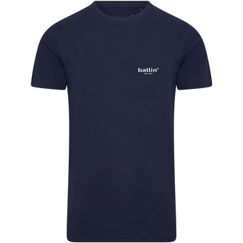 Abbigliamento Uomo T-shirt maniche corte Ballin Est. 2013 Small Logo Shirt Blu