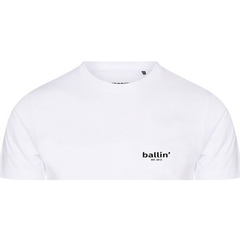 Abbigliamento Uomo T-shirt maniche corte Ballin Est. 2013 Small Logo Shirt Bianco