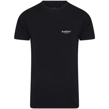 Abbigliamento Uomo T-shirt maniche corte Ballin Est. 2013 Small Logo Shirt Nero