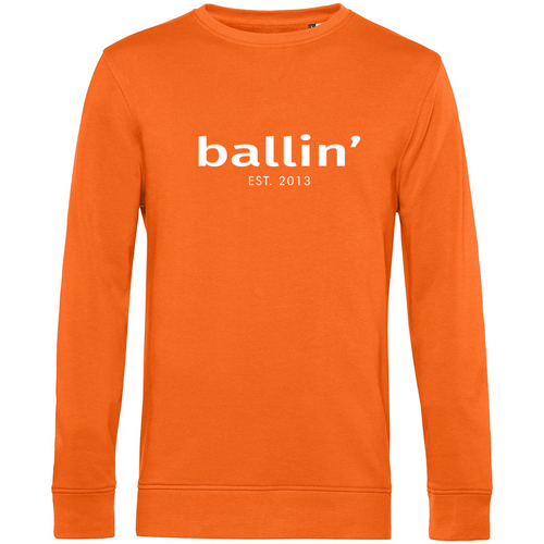 Abbigliamento Uomo Felpe Ballin Est. 2013 Basic Sweater Arancio