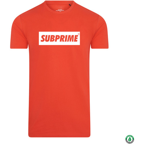 Abbigliamento Uomo T-shirt maniche corte Subprime Shirt Block Rood Rosso