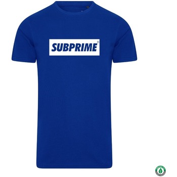 Abbigliamento Uomo T-shirt maniche corte Subprime Shirt Block Royal Blu