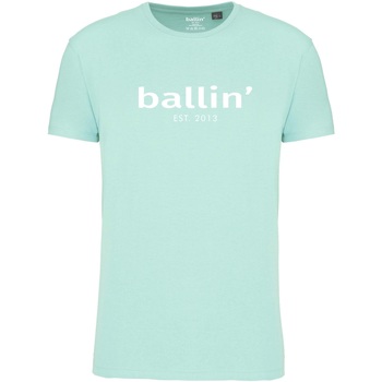 Abbigliamento Uomo T-shirt maniche corte Ballin Est. 2013 Regular Fit Shirt Blu