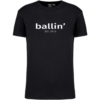 Abbigliamento Uomo T-shirt maniche corte Ballin Est. 2013 Regular Fit Shirt Nero