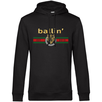 Abbigliamento Uomo Maglioni Ballin Est. 2013 Tiger Lines Hoodie Nero