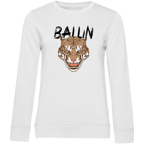 Abbigliamento Donna Felpe Ballin Est. 2013 Tiger Sweater Bianco