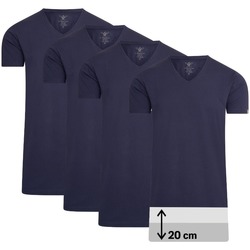 Abbigliamento Uomo T-shirt maniche corte Cappuccino Italia 4-Pack T-shirts Blu