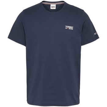 Abbigliamento Uomo T-shirt maniche corte Tommy Jeans Logo Shirt Blu