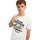 Abbigliamento Uomo T-shirt maniche corte Jack & Jones T-shirt Uomo Venice Bones Crew Bianco