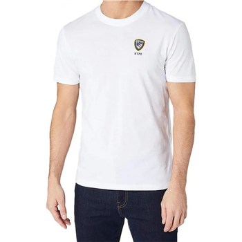 Abbigliamento Uomo T-shirt maniche corte Blauer 22SBLUH02484-004547 Bianco