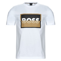 Abbigliamento Uomo T-shirt maniche corte BOSS Tessler 185 Bianco