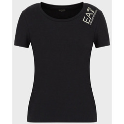Abbigliamento Donna T-shirt & Polo Ea7 Emporio Armani 3LTT06 Nero
