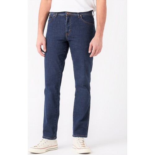 Abbigliamento Uomo Jeans Wrangler Texas Slim 822 Denim