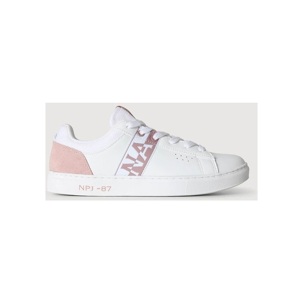 Scarpe Sneakers Napapijri Footwear NP0A4FKT WILLOW-02U WHITE/PINK Bianco
