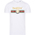 Abbigliamento Uomo T-shirt maniche corte Ballin Est. 2013 Tiger Lines Shirt Bianco