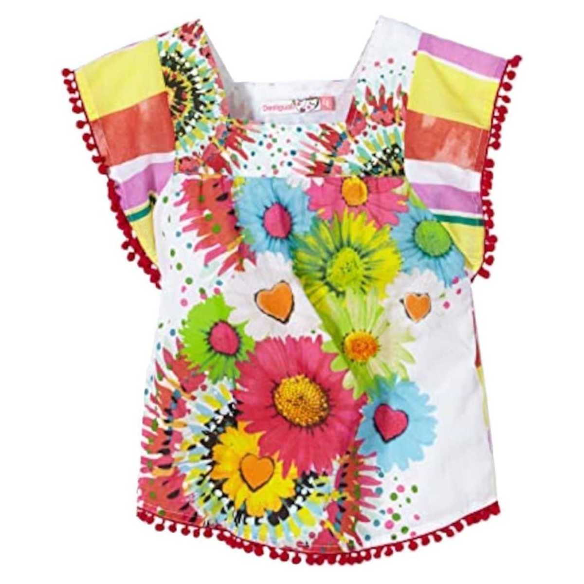Abbigliamento Bambina Top / Blusa Desigual  Multicolore