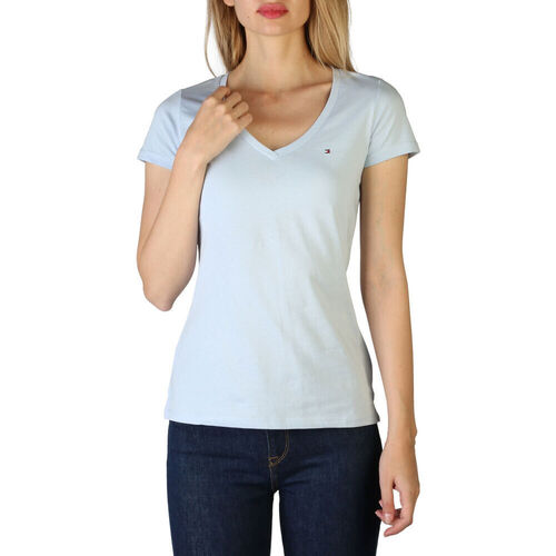 Abbigliamento Donna T-shirt maniche corte Tommy Hilfiger - xw0xw01641 Blu