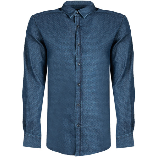 Abbigliamento Uomo Camicie maniche lunghe Antony Morato MMSL00383 FA430251 Blu