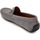 Scarpe Uomo Mocassini Malu Shoes Mocassino barca uomo grigio con morsetto argento made in italy Grigio