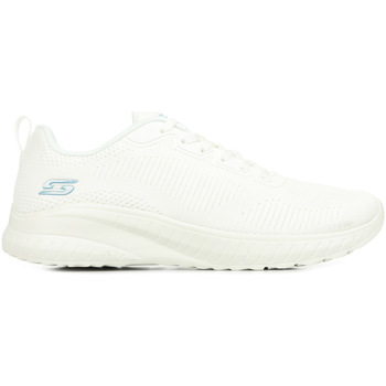 Scarpe Donna Sneakers Skechers Bobs Squad Chaos Face Off Bianco