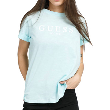 Abbigliamento Donna T-shirt & Polo Guess W0GI69-R8G01 Blu