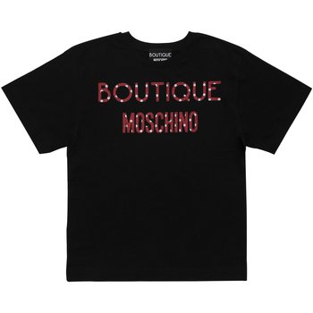 Abbigliamento Donna T-shirt & Polo Moschino T-SHIRT FANTASIA NERA