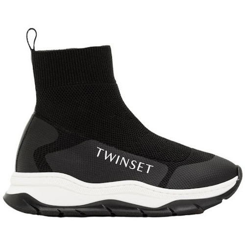 Scarpe Donna Sneakers Twin Set 221GCJ018.00006 Nero