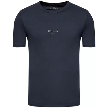 Abbigliamento Uomo T-shirt maniche corte Guess Luxe classic Blu