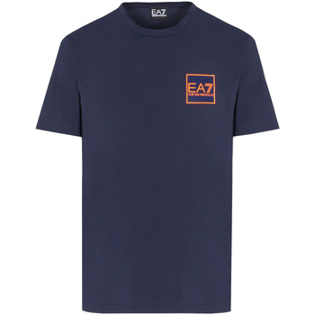 Abbigliamento Uomo T-shirt & Polo Ea7 Emporio Armani 3LPT52 PJ03Z Blu