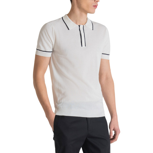 Abbigliamento Uomo T-shirt & Polo Antony Morato MMSW01263 YA100062 Bianco
