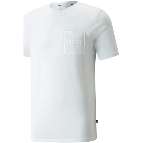 Abbigliamento Uomo T-shirt maniche corte Puma 848442 Bianco