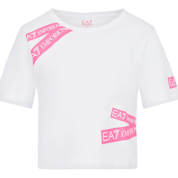Abbigliamento Donna T-shirt & Polo Ea7 Emporio Armani 3LTT13 TJDLZ Bianco