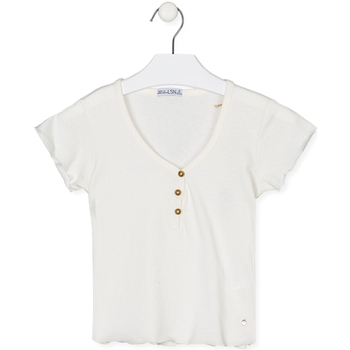 Abbigliamento Unisex bambino T-shirt maniche corte Losan 21G-1022AL Bianco