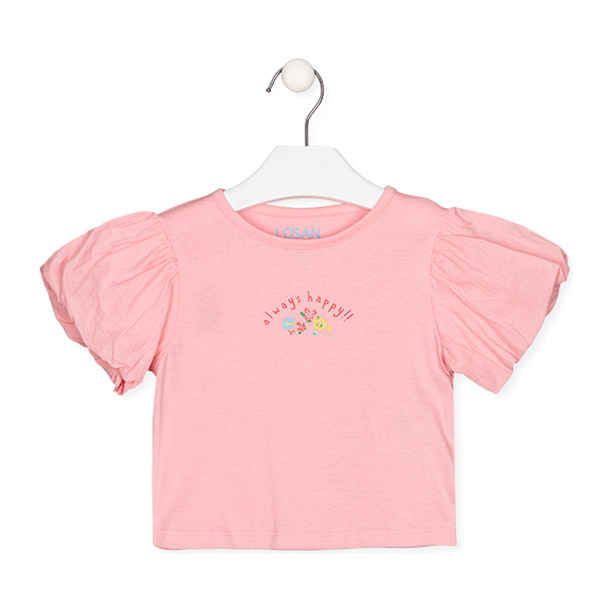 Abbigliamento Unisex bambino T-shirt & Polo Losan 216-1015AL Rosa