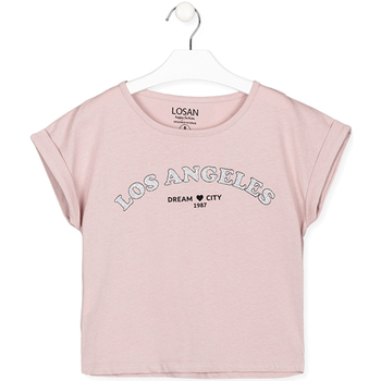 Abbigliamento Unisex bambino T-shirt maniche corte Losan 216-1683AL Rosa