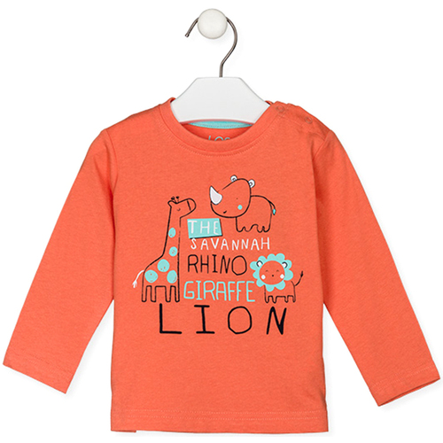 Abbigliamento Unisex bambino T-shirt & Polo Losan 217-1300AL Arancio