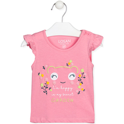 Abbigliamento Unisex bambino T-shirt & Polo Losan 218-1006AL Rosa