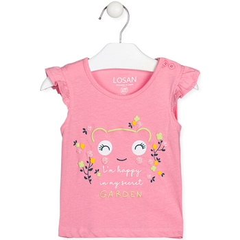 Abbigliamento Unisex bambino T-shirt & Polo Losan 218-1006AL Rosa