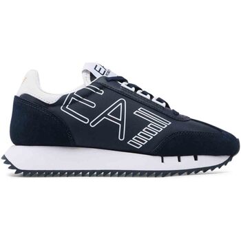 Scarpe Uomo Sneakers Ea7 Emporio Armani X8X101 XK257 Blu