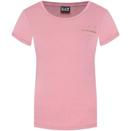 Abbigliamento Donna T-shirt & Polo Ea7 Emporio Armani 8NTT65 TJDQZ Rosa
