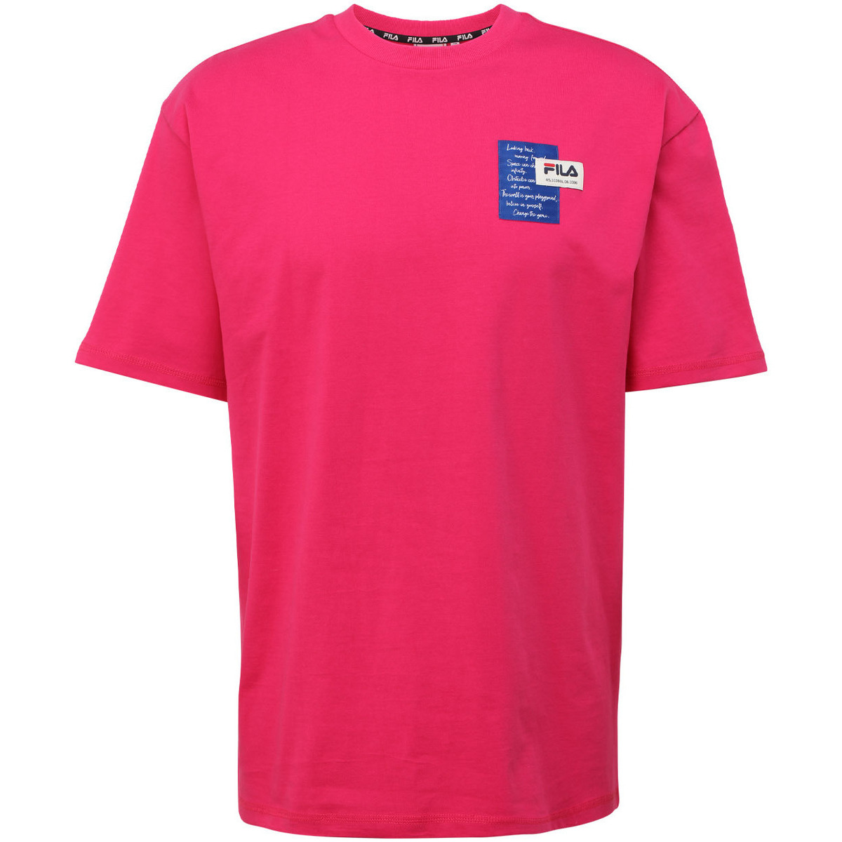 Abbigliamento Uomo T-shirt & Polo Fila FAM0005 Rosa