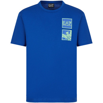 Abbigliamento Uomo T-shirt & Polo Ea7 Emporio Armani 3LPT51 PJ02Z Blu