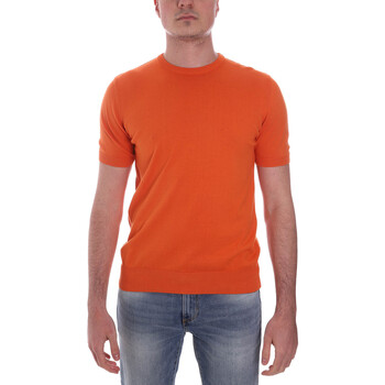 Abbigliamento Uomo T-shirt & Polo Borgoni Milano 800 BERLINO Arancio